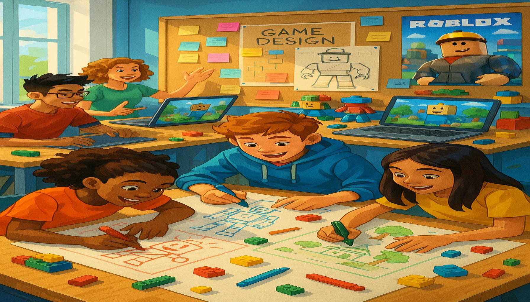 Como o Roblox Estimula a Criatividade e a Inovação entre Jovens Desenvolvedores