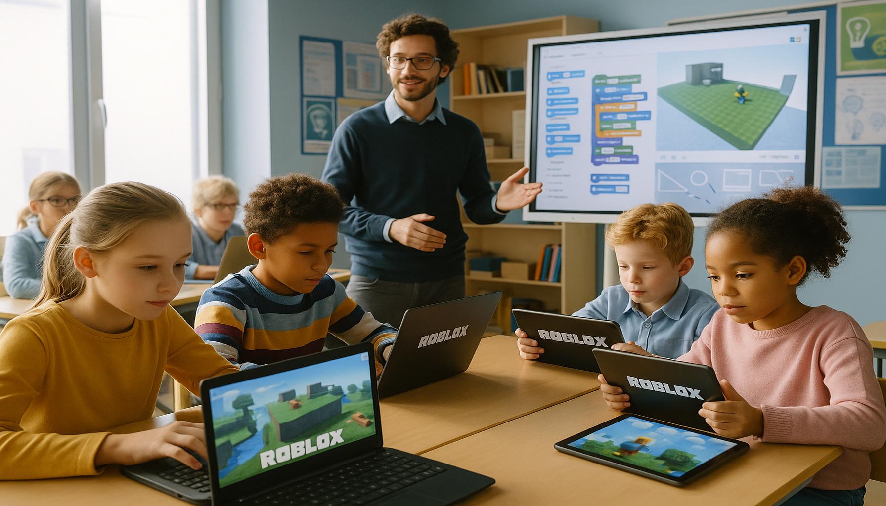 Roblox i edukacja: Jak gra zmienia nauczanie umiejętności technologicznych