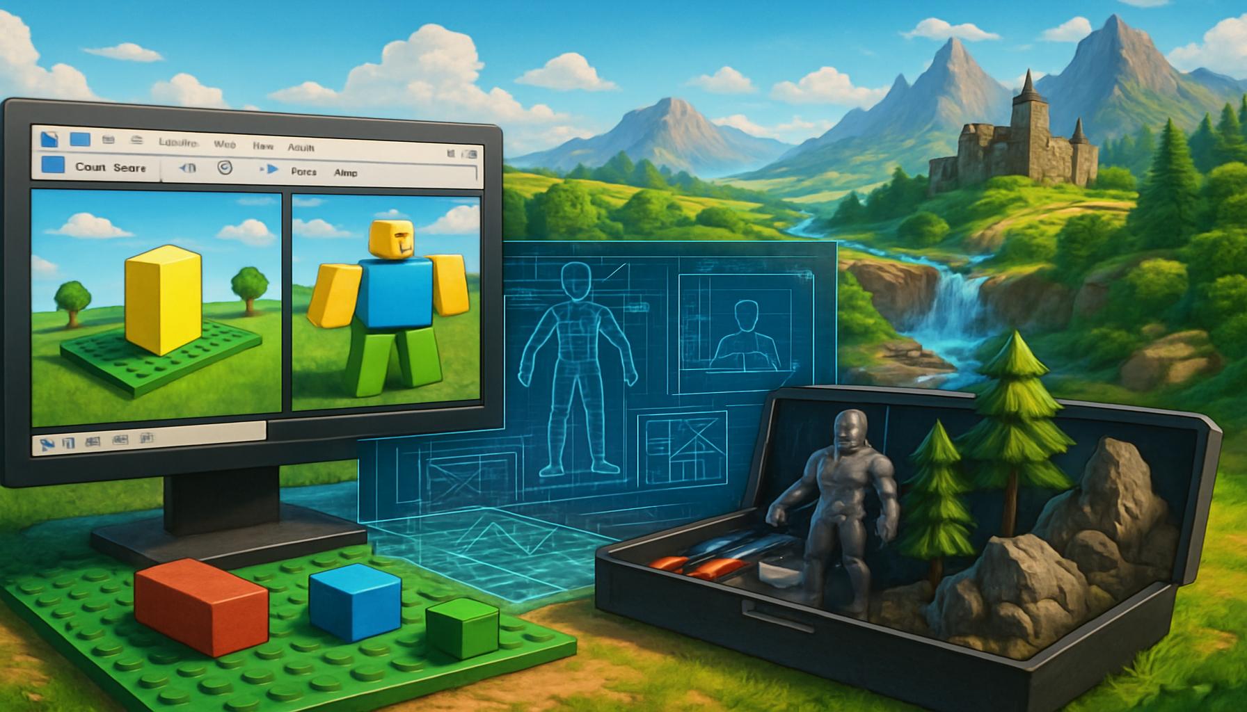 Ewolucja narzędzi do tworzenia światów w Roblox: Od podstawowych do zaawansowanych