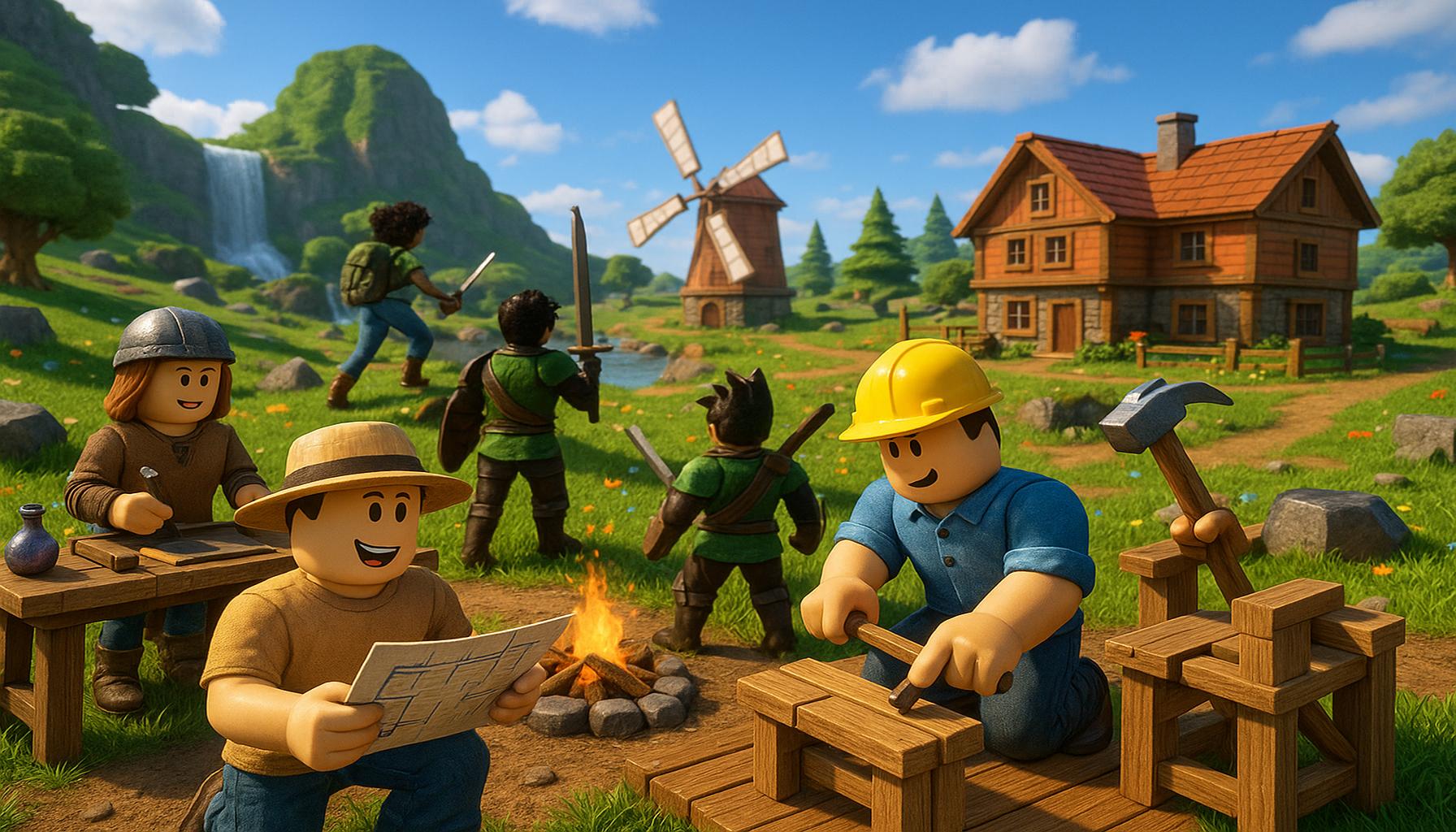 User Interaction in Open World Games on Roblox: Strategies for Engagement