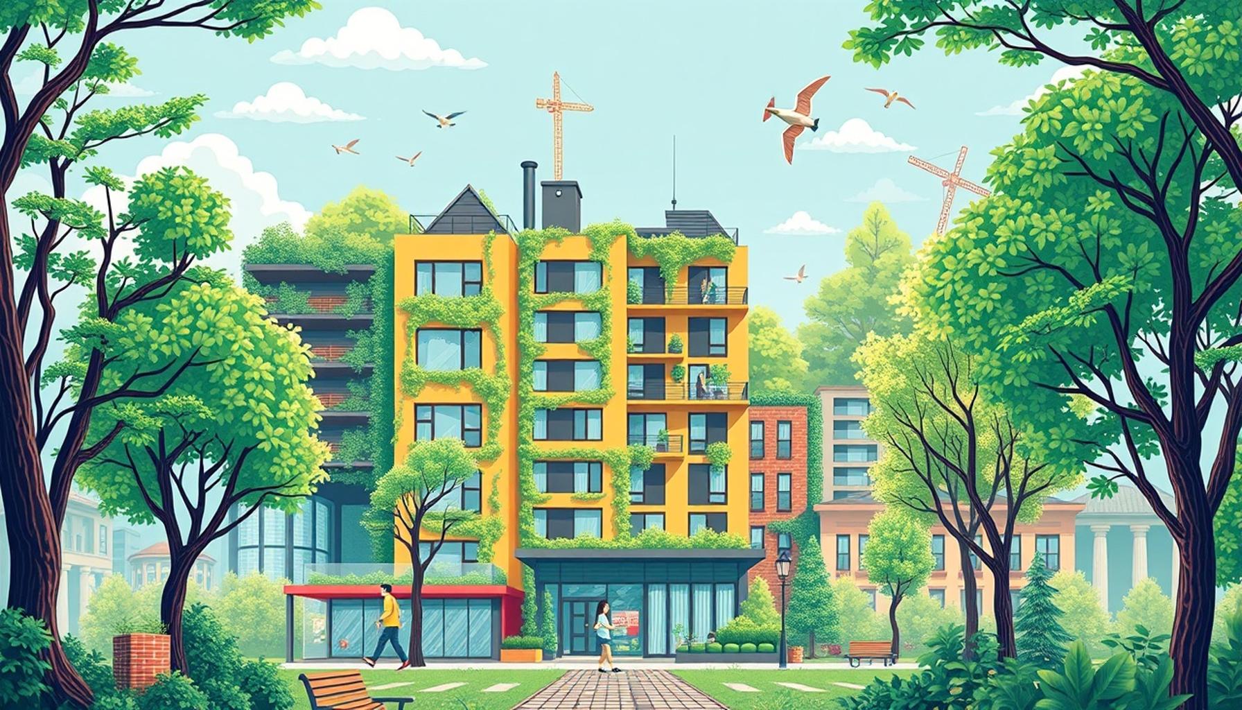 De Revolutie van Groene Gebouwen: Hoe Technologie Duurzame Architectuur in Nederland Transformeert